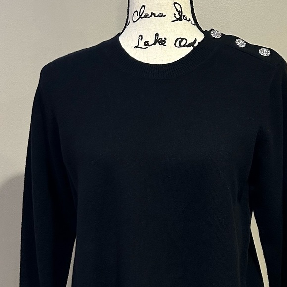 Masai Copenhagen Mafilizia Shoulder Button Crewneck Sweater - Picture 4 of 15